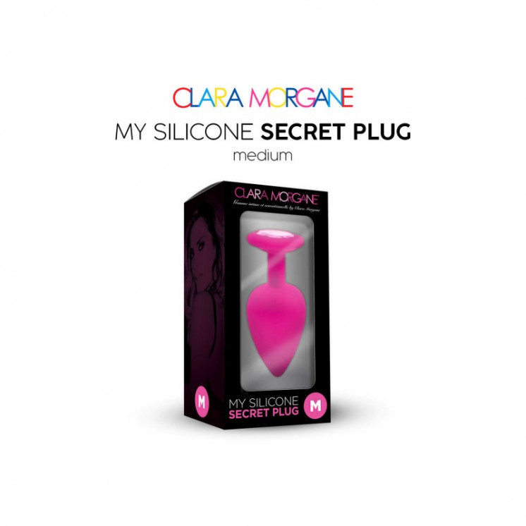 my silicone secret plug  rose clara morgane