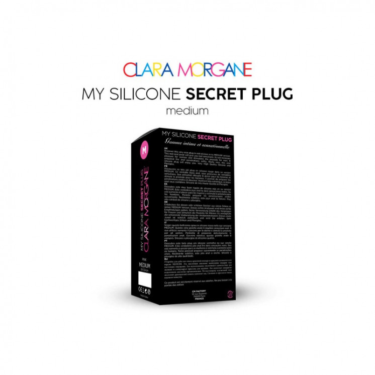 my silicone secret plug  rose clara morgane