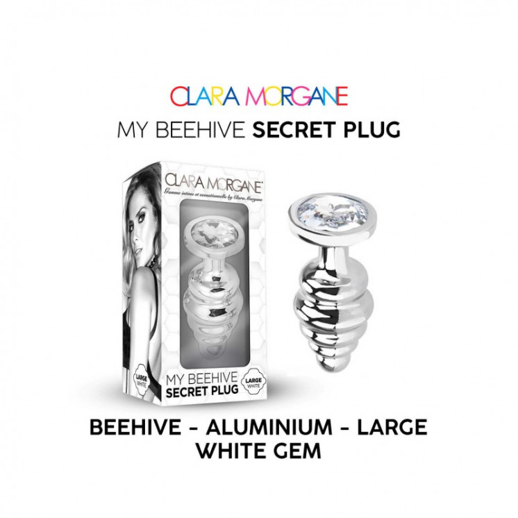 my beehive secret plug  blanc clara morgane