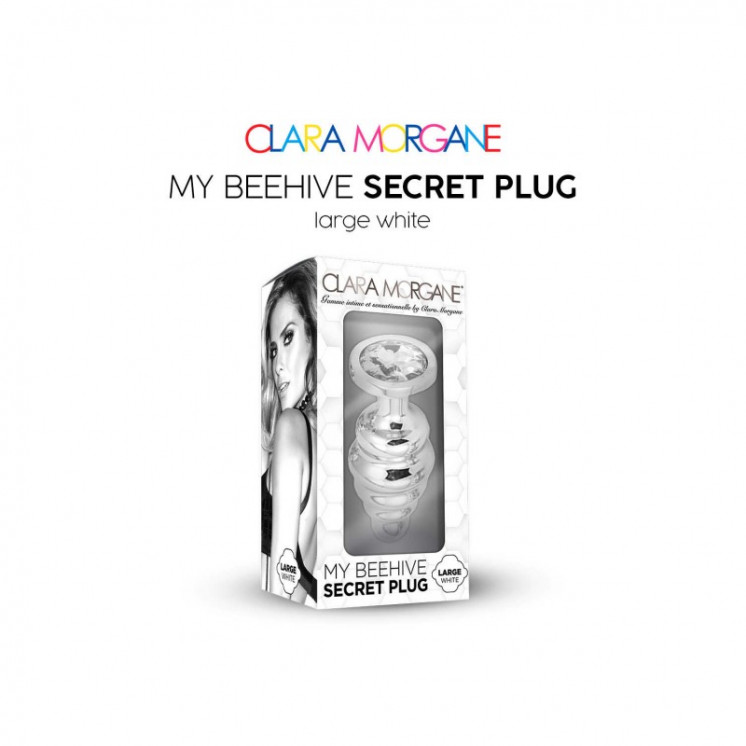 my beehive secret plug  blanc clara morgane