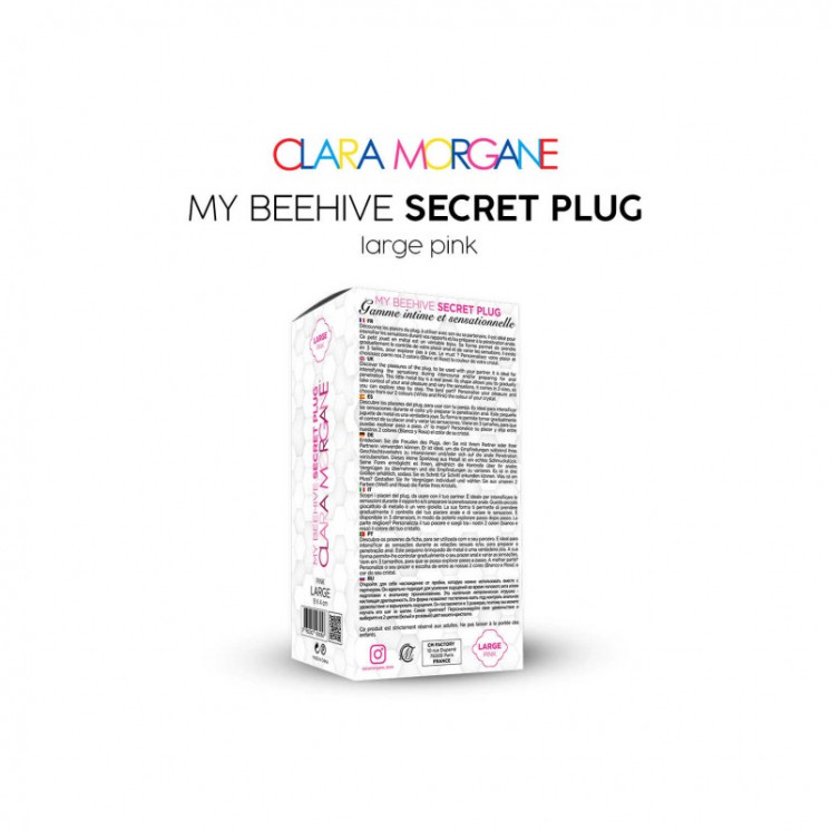 my beehive secret plug  rose clara morgane