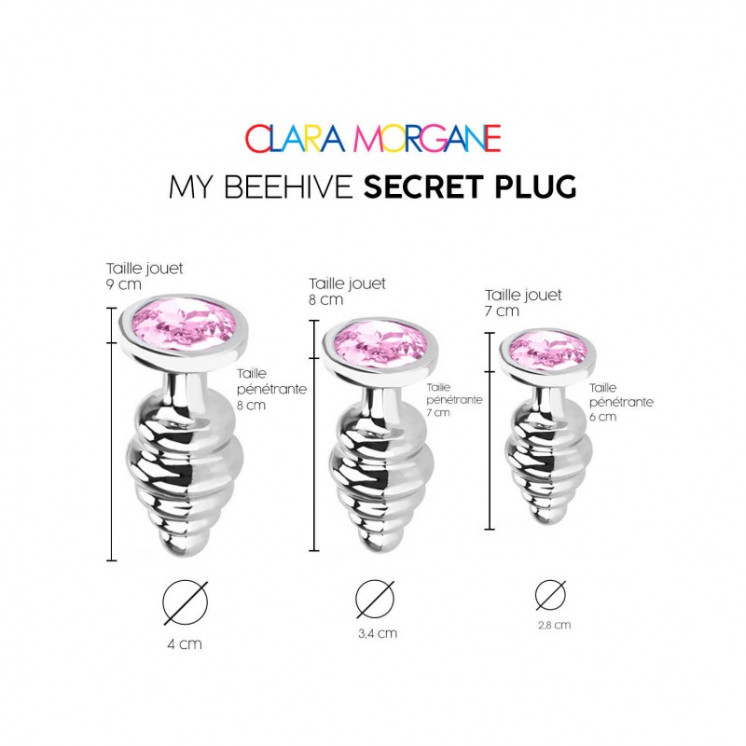 my beehive secret plug  rose clara morgane