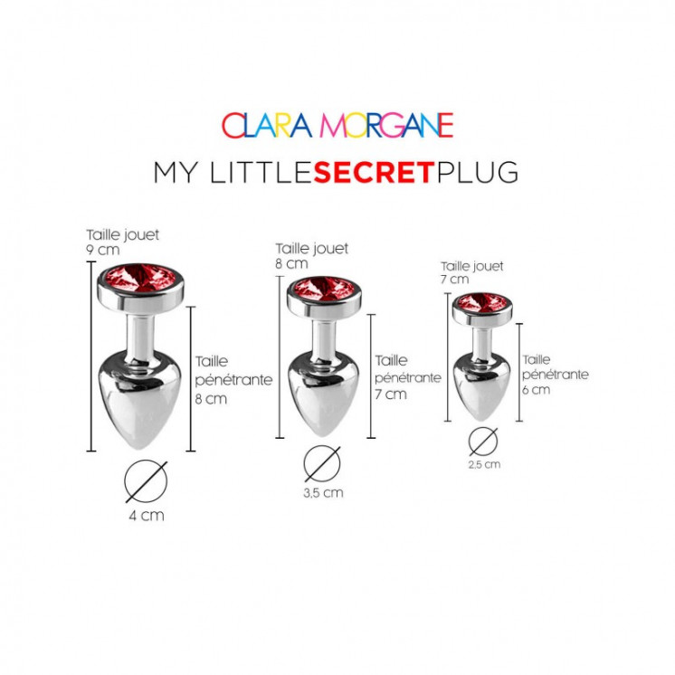 my little secret plug medium  rouge clara morgane