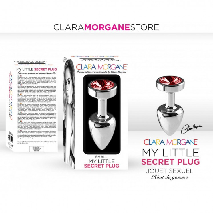 my little secret plug small  rouge clara morgane