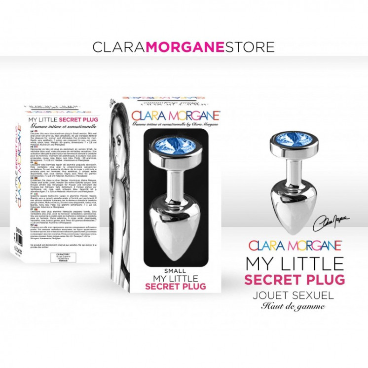 my little secret plug small  bleu clara morgane