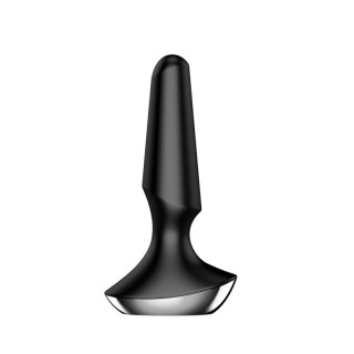 tendance sensuelle : plug anal vibrant satisfyer plugilicous 2 noir