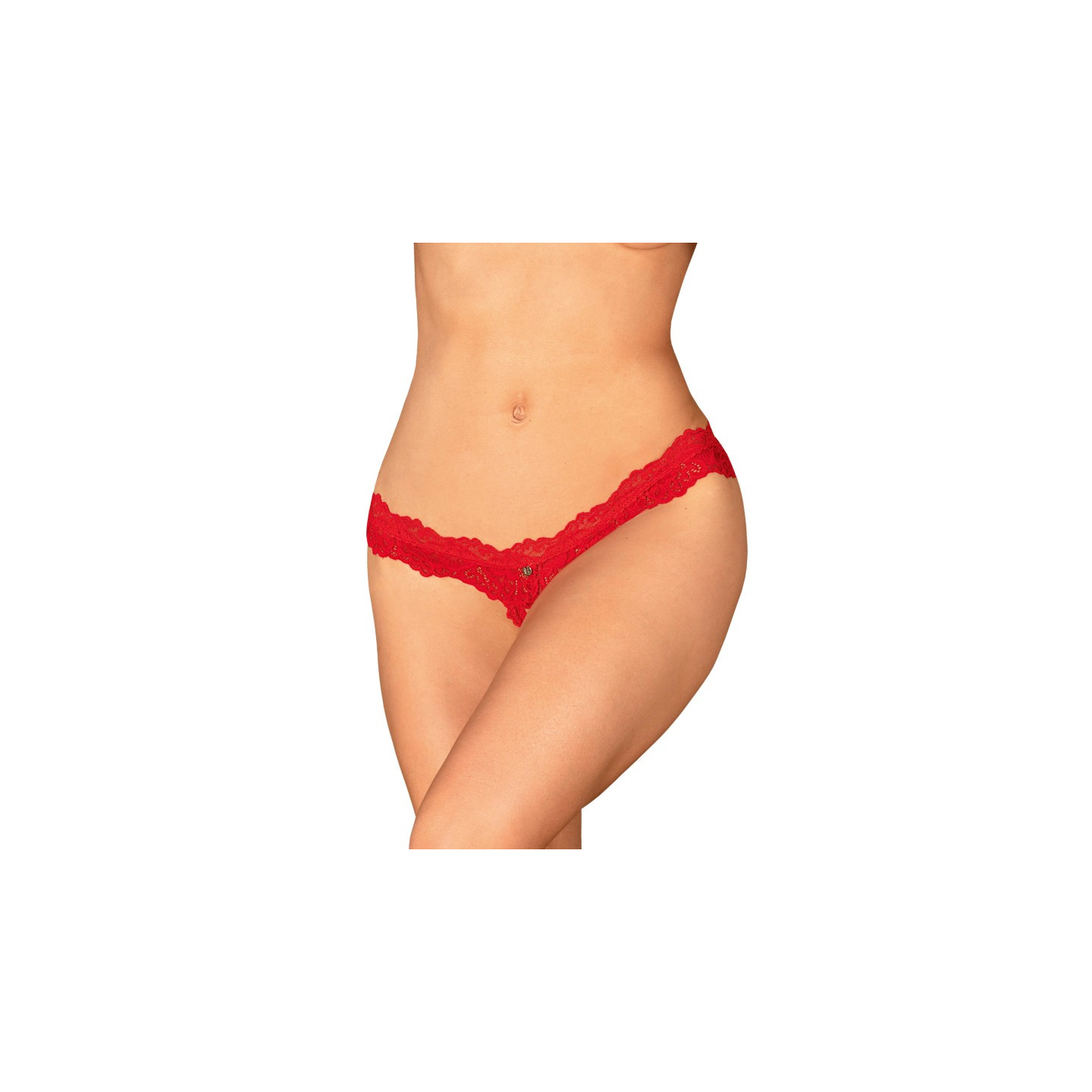 amor cherris string ouvert  rouge