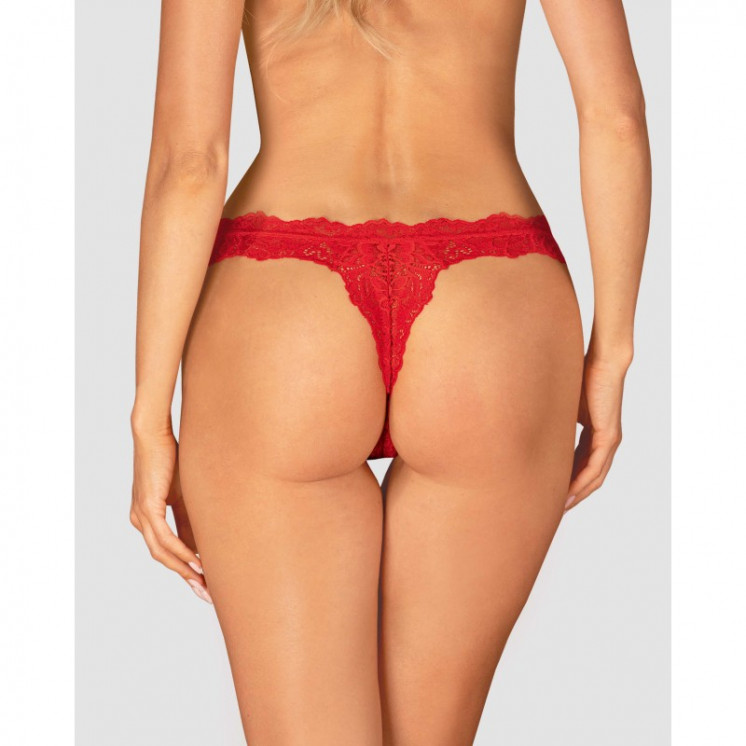 amor cherris string  rouge